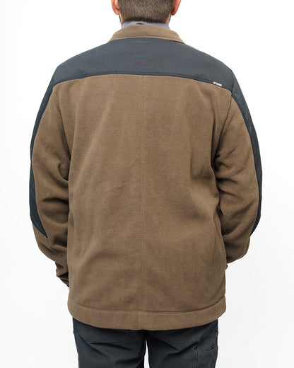 Bruin Fleece Zip Up- Major Brown by Off The Grid Surplus