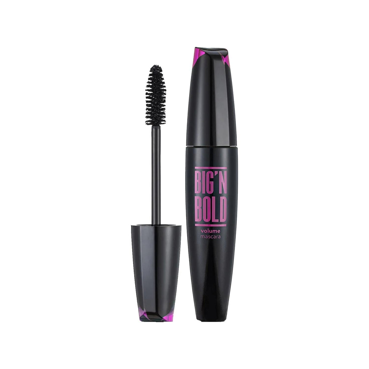 Flormar Big'n Bold Volume Mascara - 15ml Black, Volumizing & Lengthening for Dramatic Eyes by Beauty Care Bag