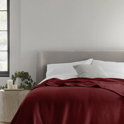 Organic Woven Blanket by Whisper Organics