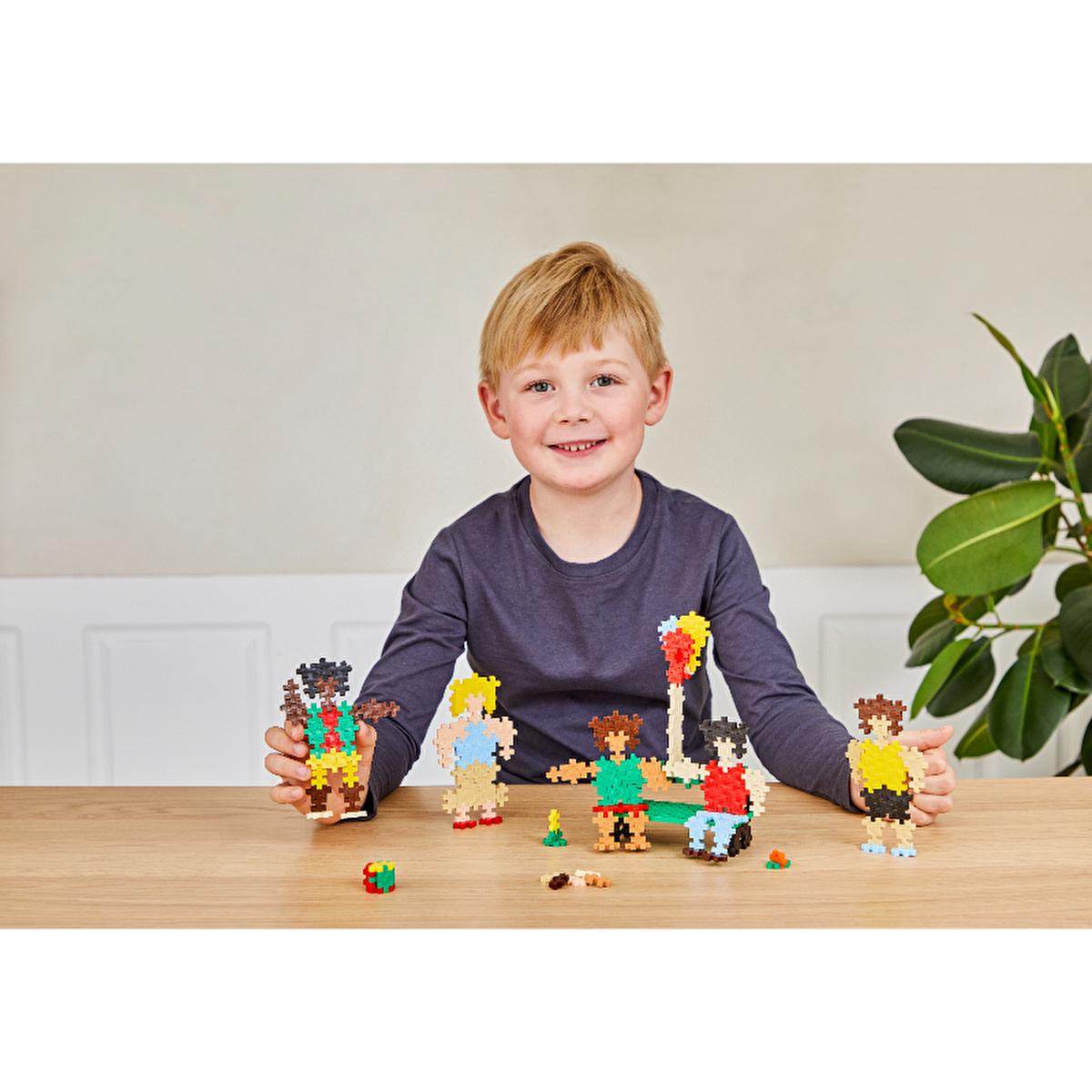 Plus Plus Construction Toy Set - 275 Pieces for Creative Building & Learning by Beauty Care Bag