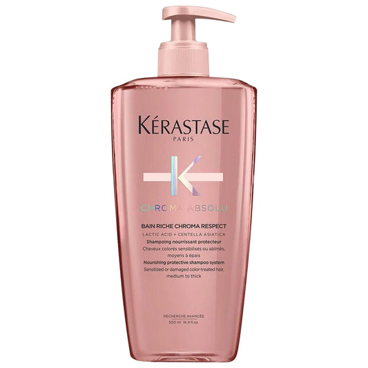 KŽrastase Chroma Absolu: Sulfate-Free Shampoo for Color-Treated Hair - Enhance Shine, Reduce Frizz & Protect Color Vibrancy by Beauty Care Bag