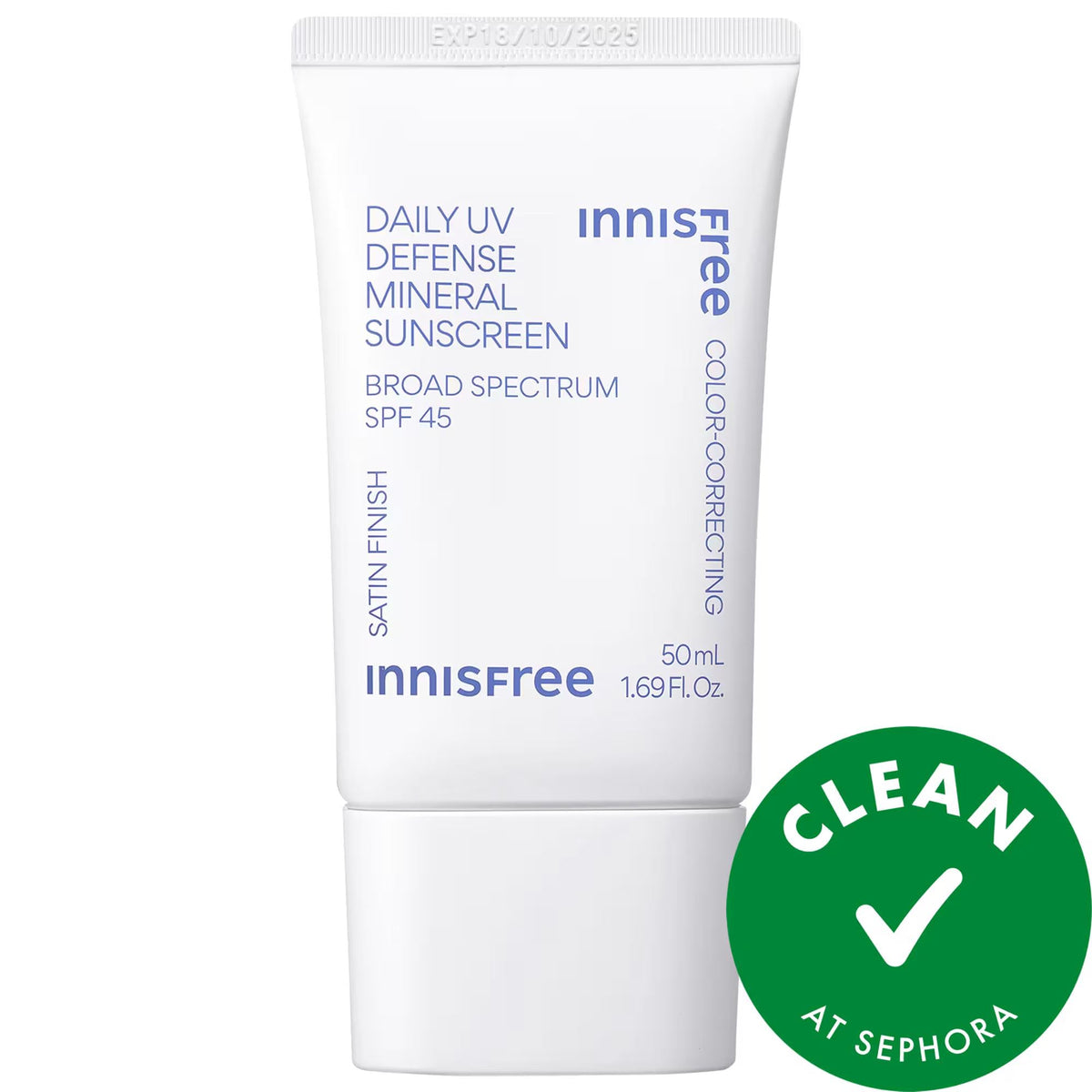 Daily UV Defense green-tinted mineral sunscreen SPF 45