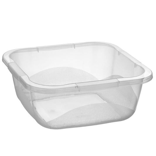 Bee Home Storage Container - 10L Transparent Square Food Safe Container for Kitchen Organization by Beauty Care Bag