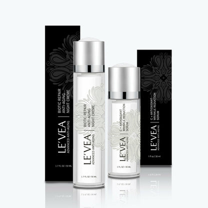 Age Perfect: Night Repair Cream + Vitamin C+ Serum by Hyperion