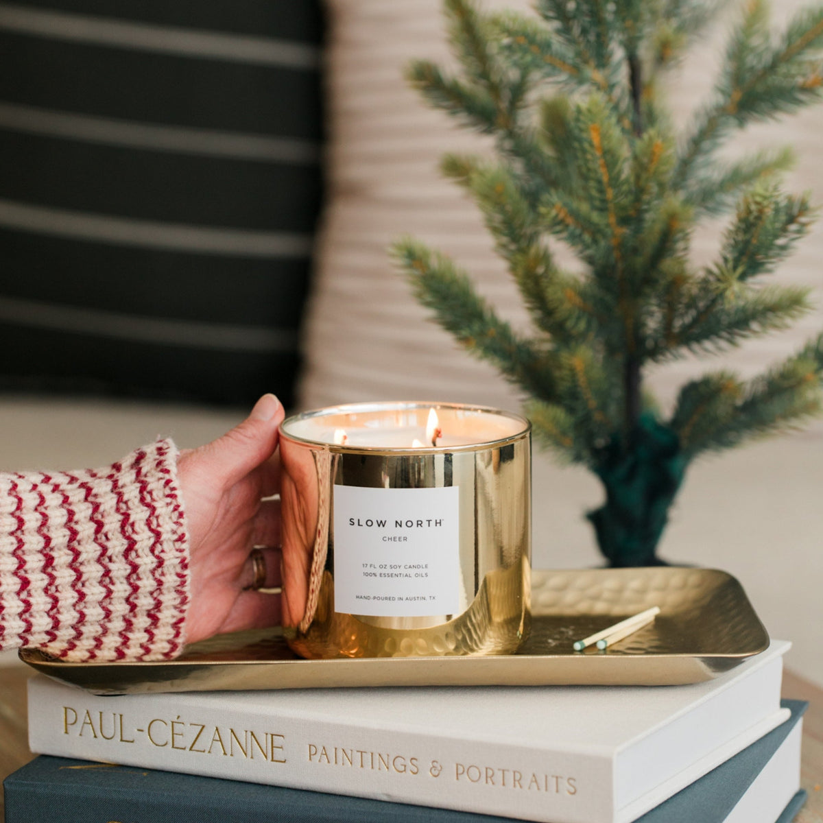 Cheer - Signature 3-Wick Candle (Seasonal) by Slow North