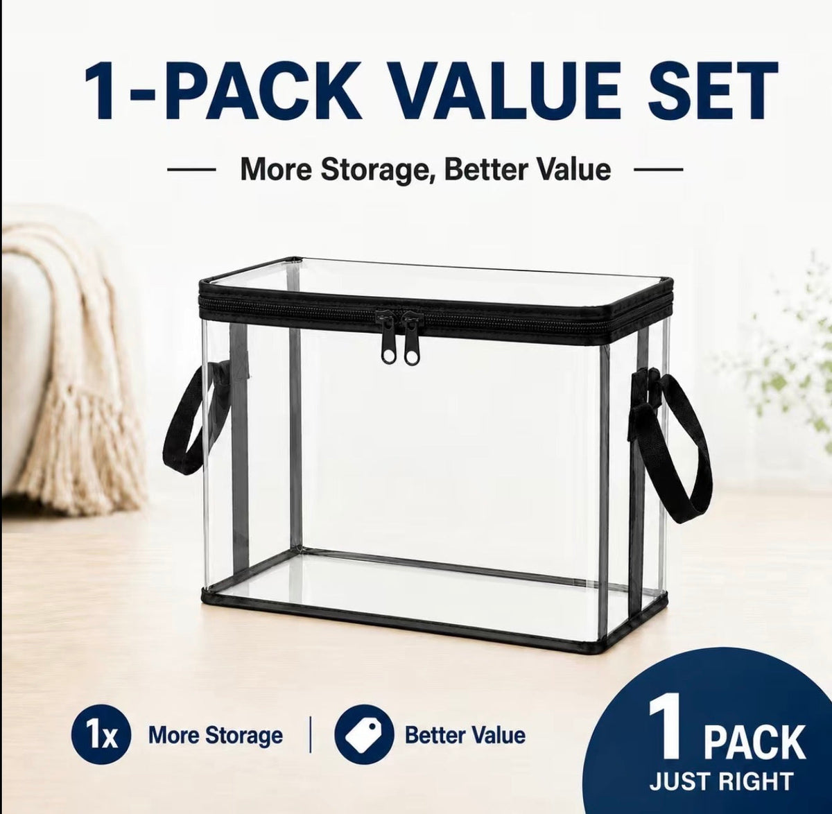 PlushNest Storage Box by V.I.P Digital Presence