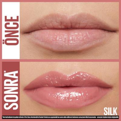 Maybelline Lifter Gloss: Hyaluronic Acid Hydrating Lip Gloss for Plump, Smooth Lips | Non-Sticky Formula - Silk Shade by Beauty Care Bag