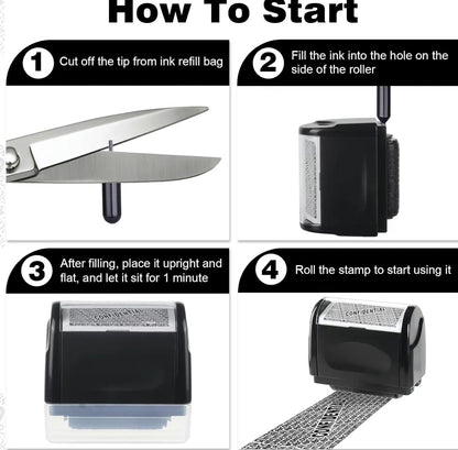 InfoGuard Roller Stamp by V.I.P Digital Presence