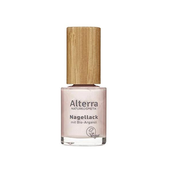 Alterra Natural Nail Polish No:06 Pearl - Vegan, Eco-Friendly Cosmetics with Organic Argan Oil by Beauty Care Bag