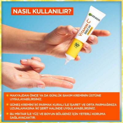 Garnier Vitamin C sunscreen SPF 50+ – view 17