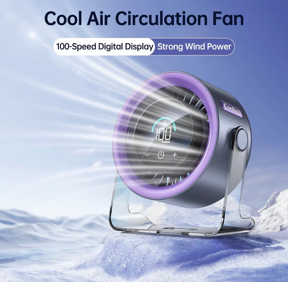TurboCool Desk Fan by V.I.P Digital Presence