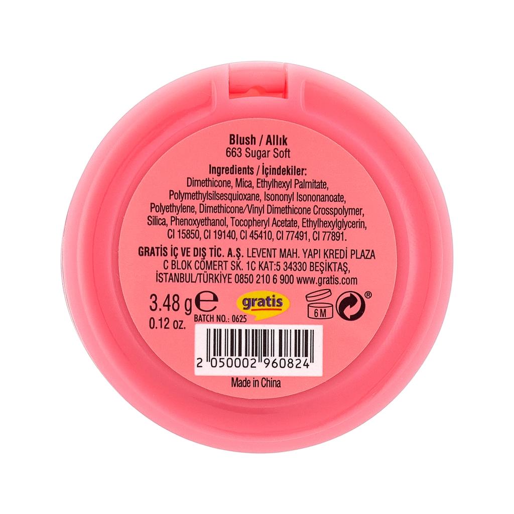 Beaulis Cloud It Blush 663 Sugar Soft 4.5g by Beauty Care Bag