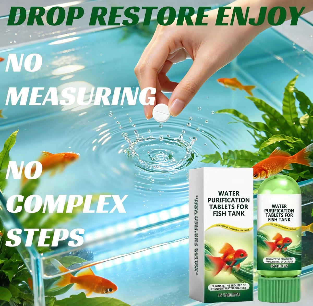 AquaClear Purification Tablets by V.I.P Digital Presence