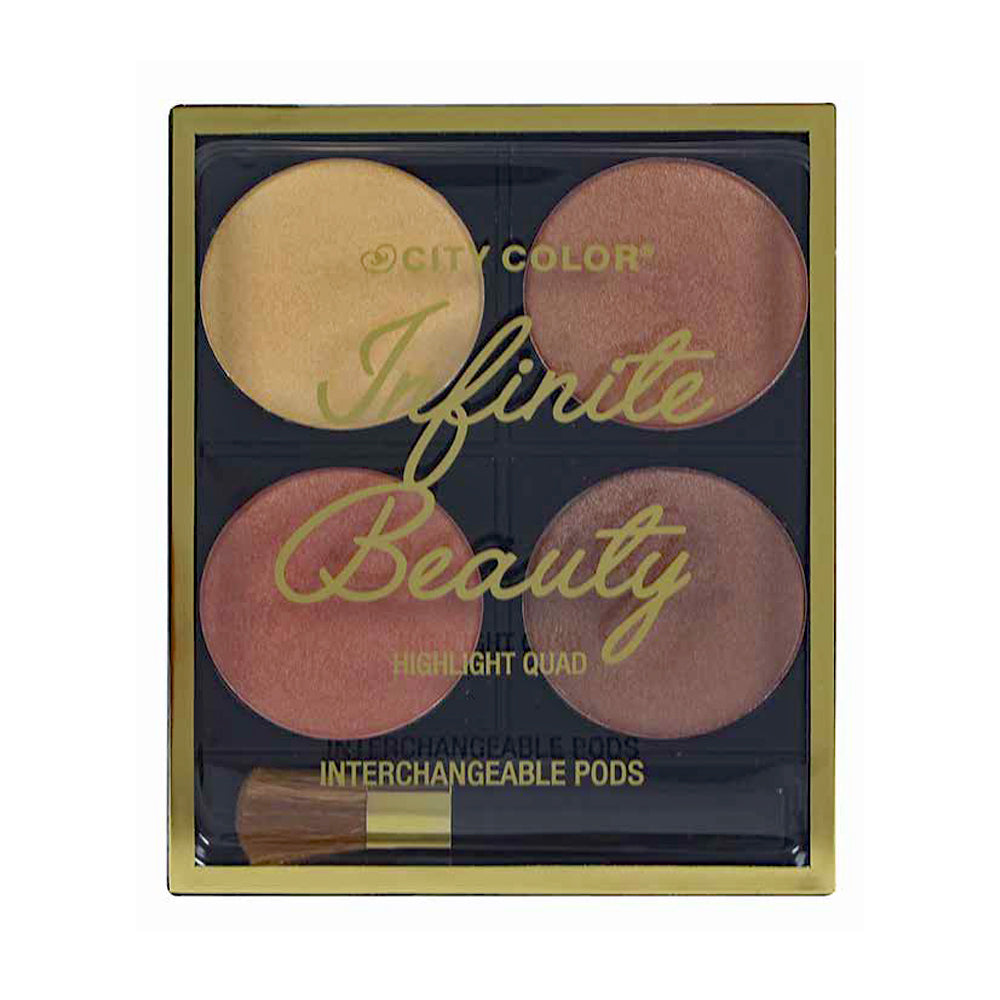 CITY COLOR Infinite Beauty Highlight Quads by Avera Group