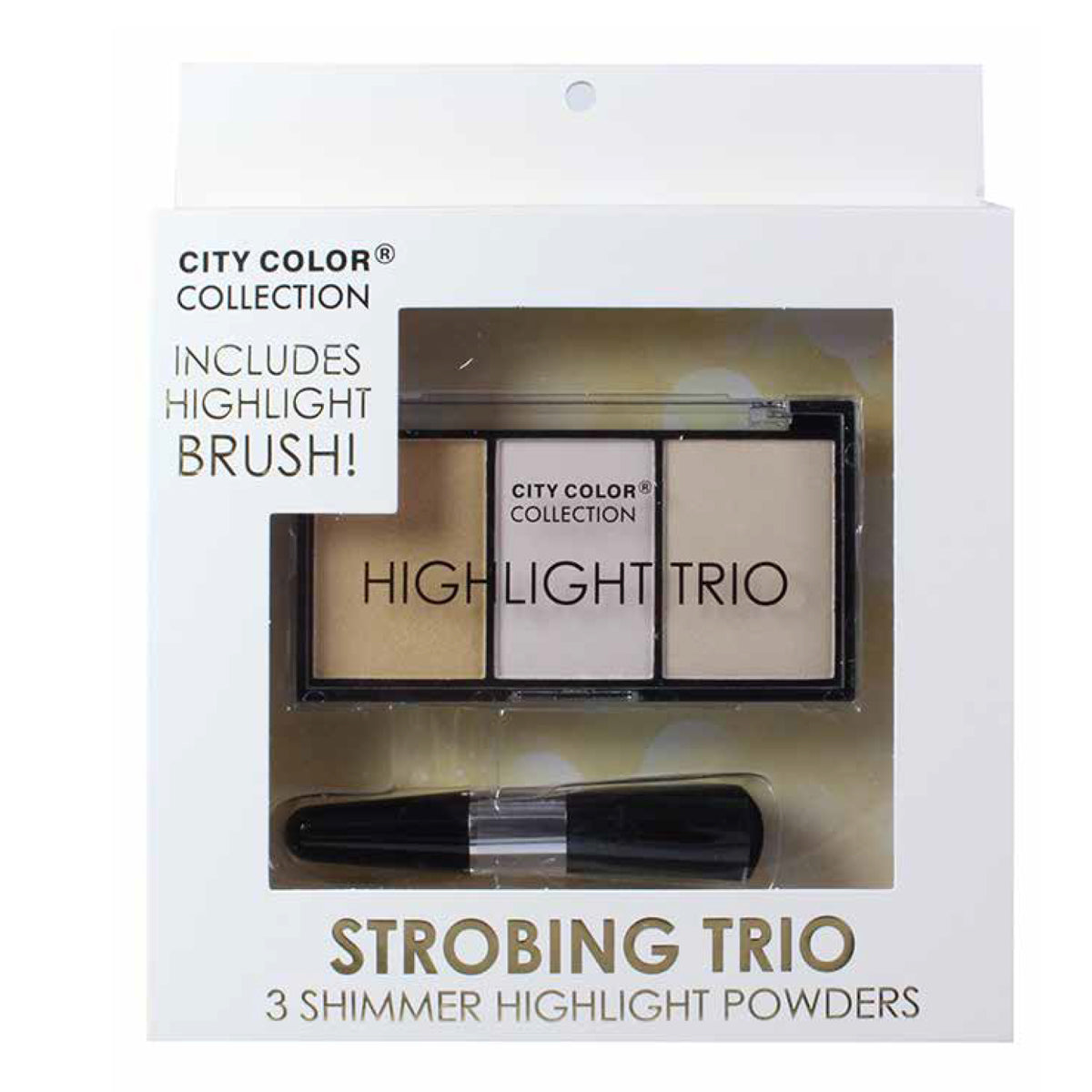 CITY COLOR Collection Highlight Strobing Trio Powders Set by Avera Group