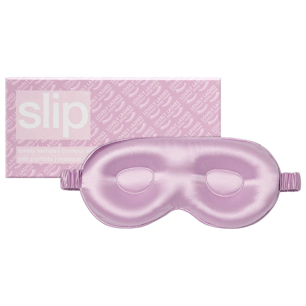 Slip Lovely Lashes contour silk sleep mask