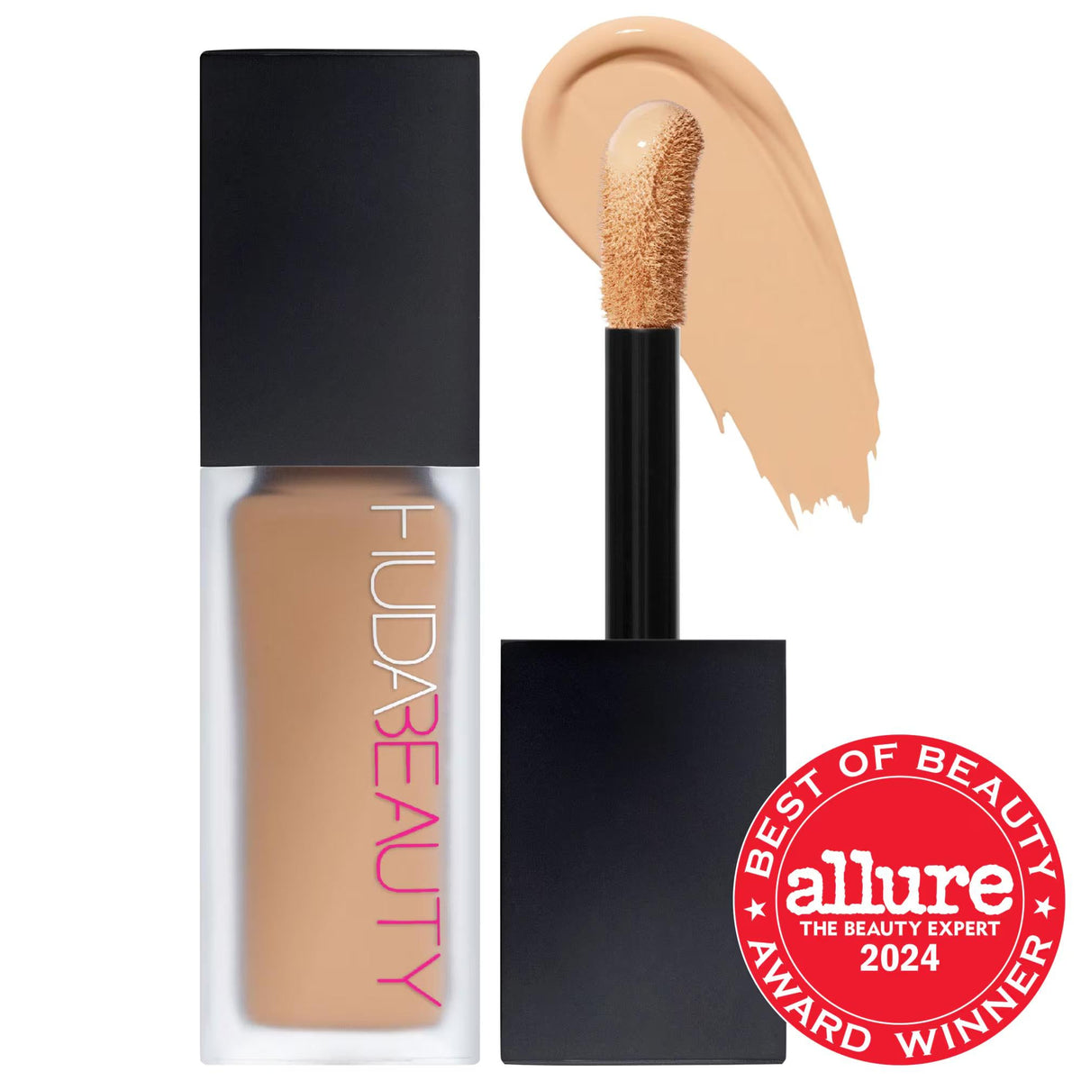 Huda Beauty #FauxFilter Waterproof Matte Concealer: Full Coverage, Vegan & Cruelty-Free - Long Lasting, Transfer-Proof, Brightens Dark Circles by Beauty Care Bag