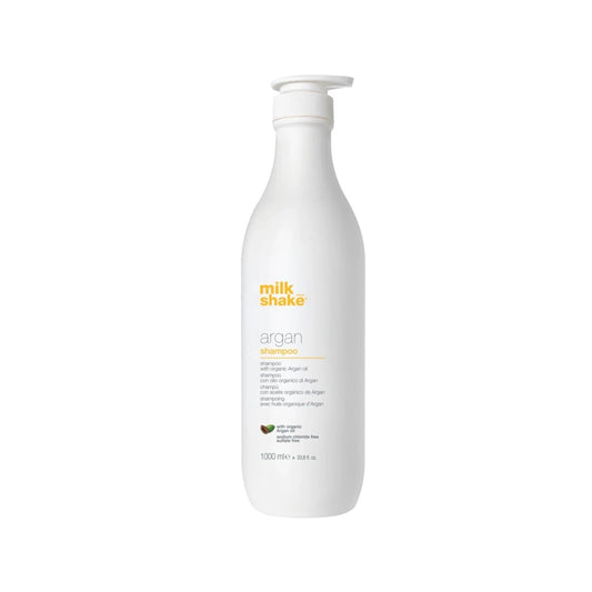 milk_shake Argan Oil Shampoo - Sulfate-Free, Organic, 1000ml for Nourished Hair by Beauty Care Bag