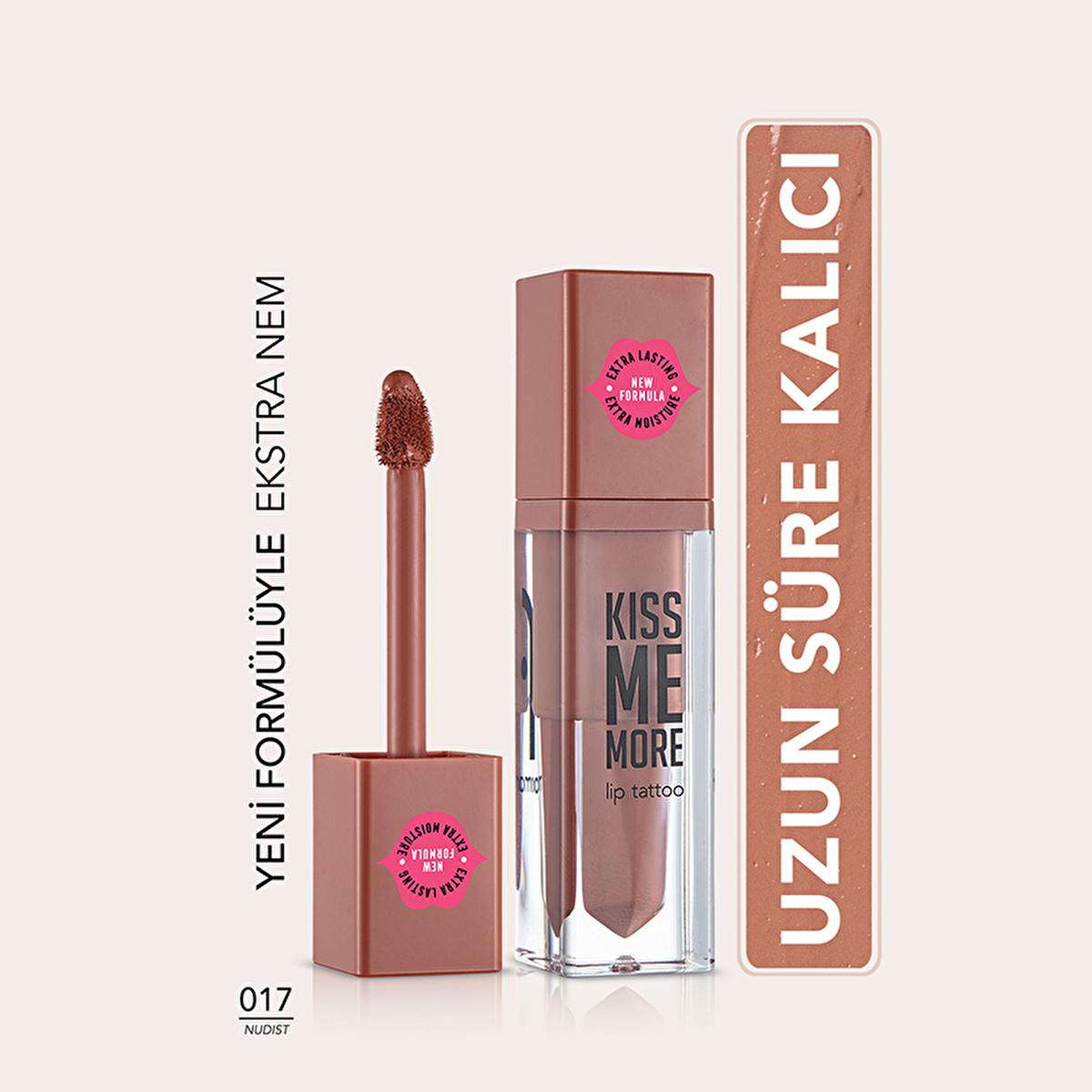 Flormar Kiss Me More long-lasting moisturizing liquid matte lipstick