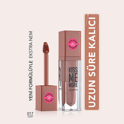 Flormar Kiss Me More long-lasting moisturizing liquid matte lipstick