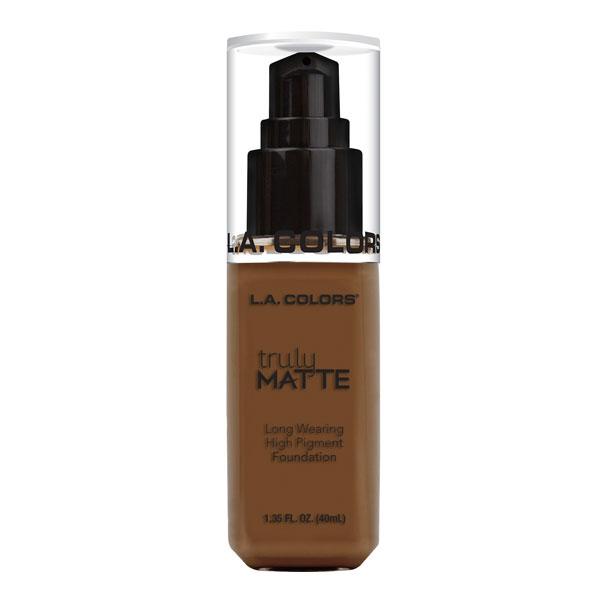 L.A. COLORS Truly Matte Foundation - Mahogany by Avera Group