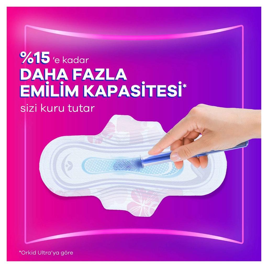 Orkid Platinum Night Size 3 Sanitary Pads 10 Count by Beauty Care Bag