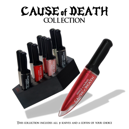 Cause of Death Liquid Eyeshadow Collection — Black Coffin by Makeup A Murder, INC