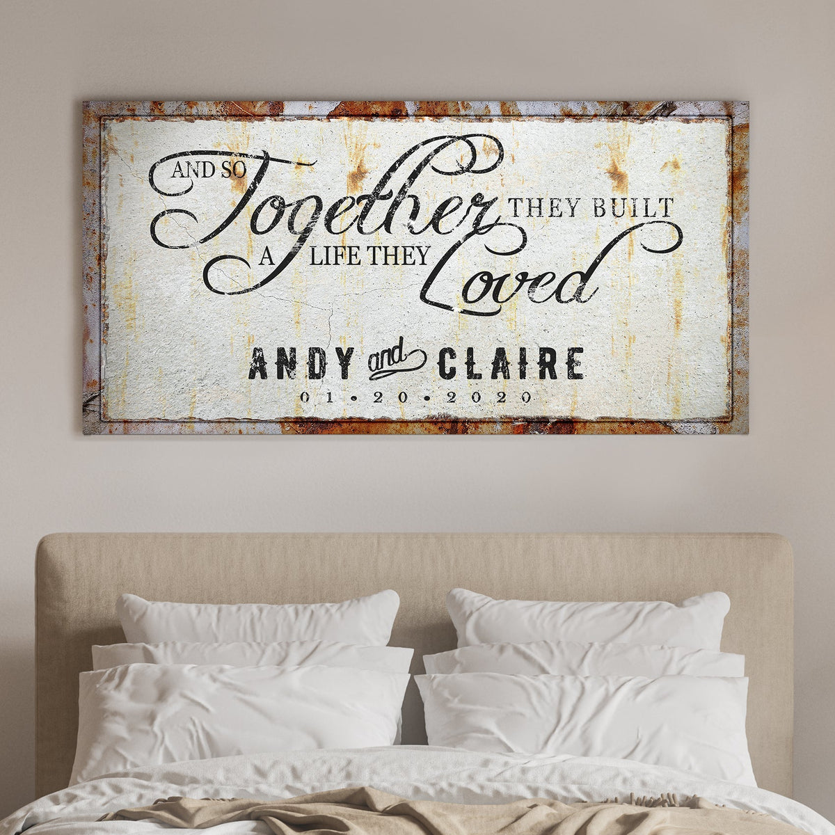 Together Sign III by Tailored Canvases