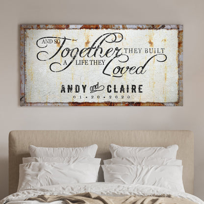 Together Sign III by Tailored Canvases