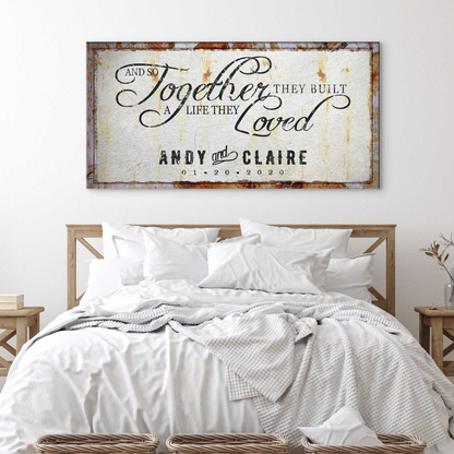 Together Sign III by Tailored Canvases