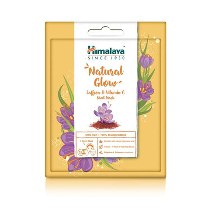 Himalaya Brightening Sheet Mask for Radiant Skin 30ml by Beauty Care Bag