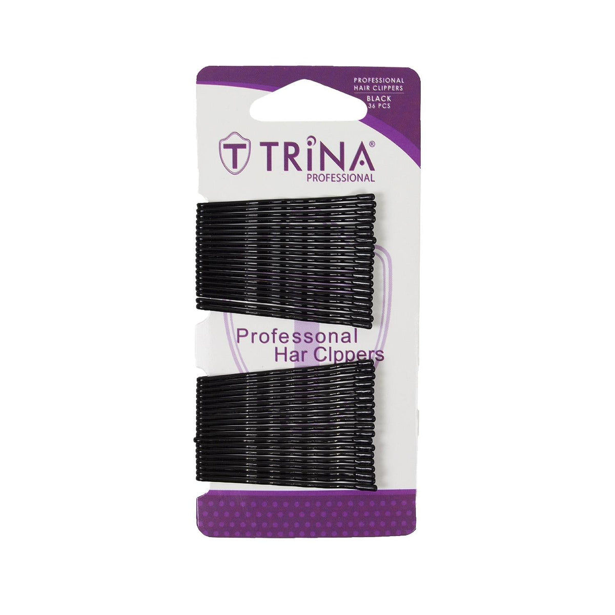 Trina Black Wire Hair Clip - 36 Inches Long, Stylish & Versatile Hair Accessory by Beauty Care Bag