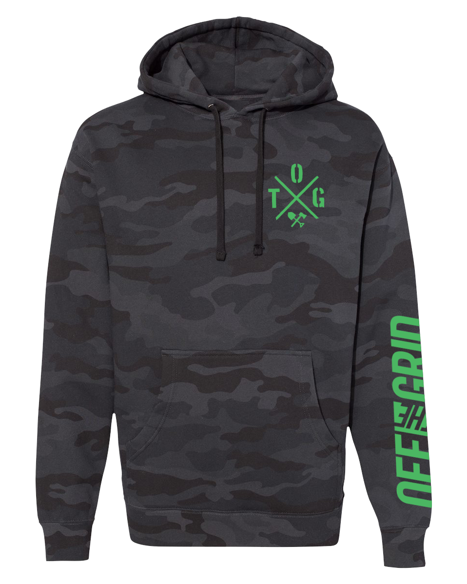 Crossed Up Hoodie by Off The Grid Surplus