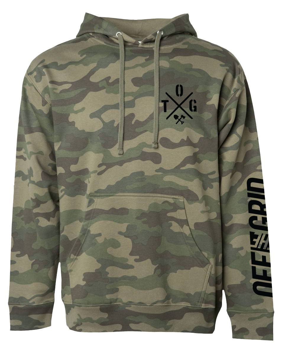 Crossed Up Hoodie by Off The Grid Surplus