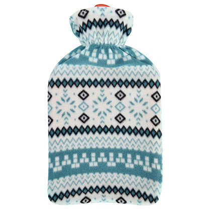 VPW Soft Fleece Covered 2-Liter Hot Water Bottle for Pain Relief & Warmth by Beauty Care Bag