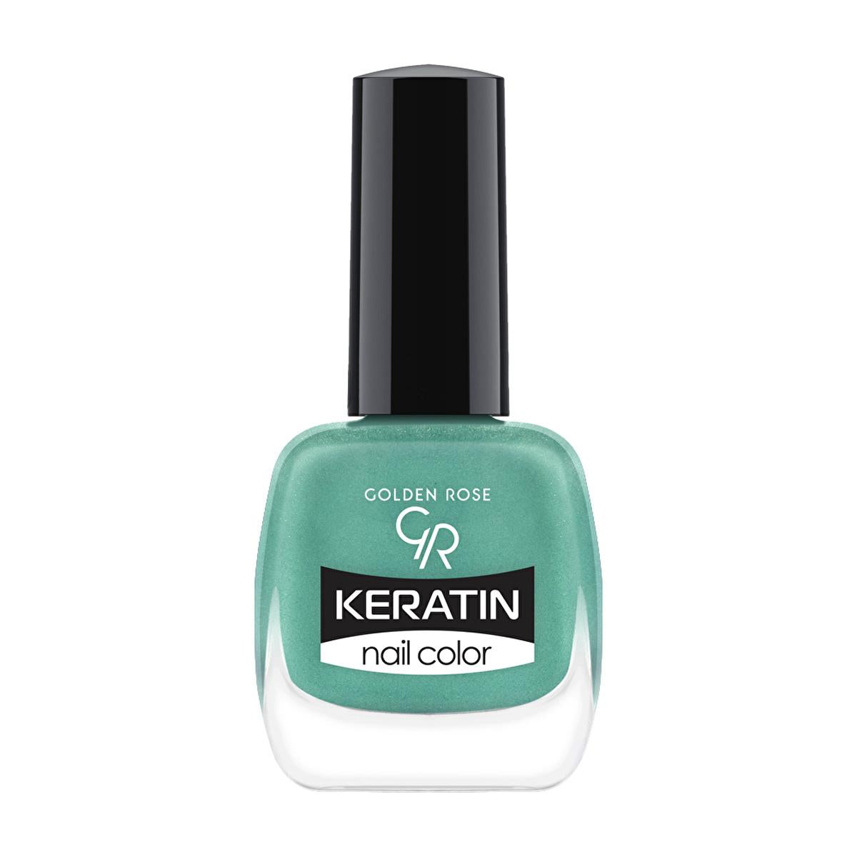 Golden Rose Keratin Nail Polish - Long-Lasting Vibrant Nail Color with Nourishing Keratin Benefits by Beauty Care Bag