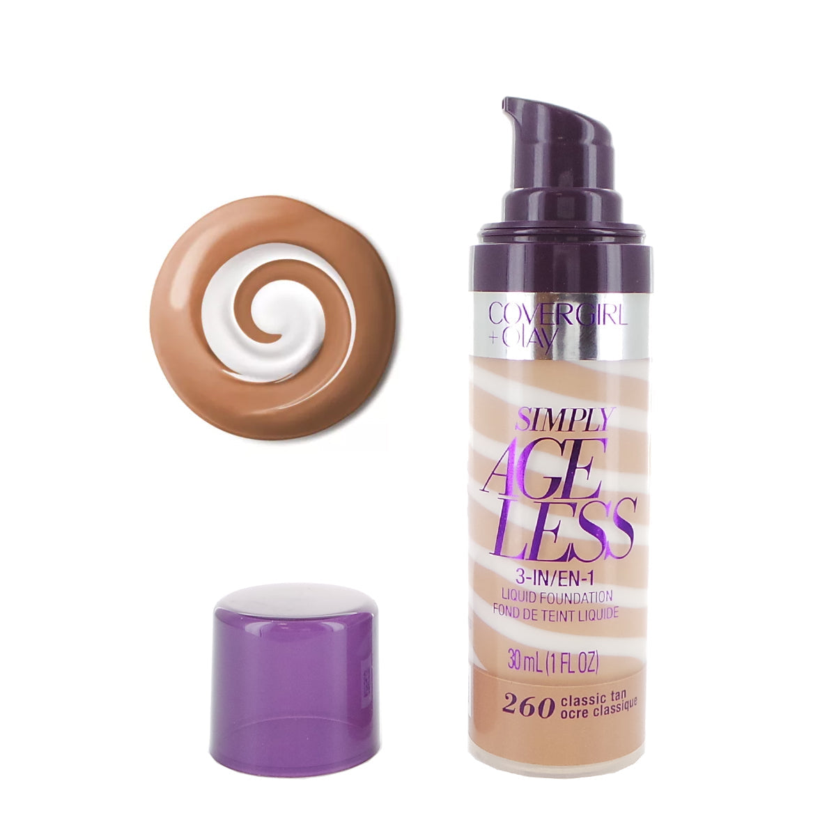 COVERGIRL Simply Ageless 3-in-1 Liquid Foundation by Avera Group