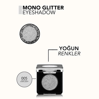 Flormar Mono Metallic Eyeshadow 005 Star Light 4g by Beauty Care Bag