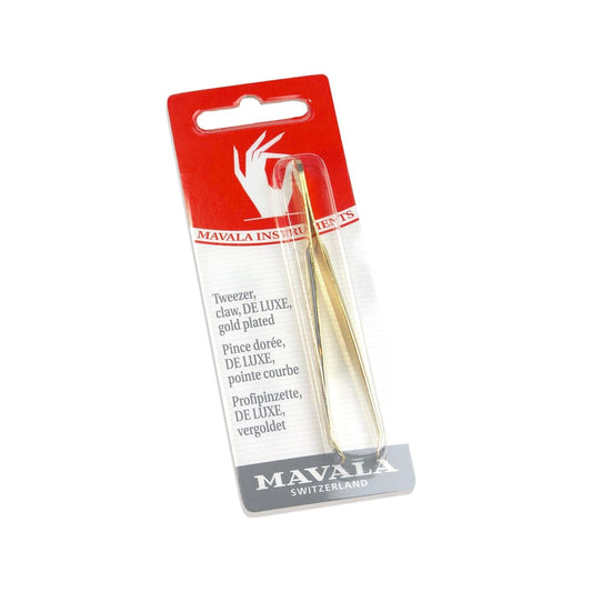 Mavala Deluxe gold plated eyebrow tweezers