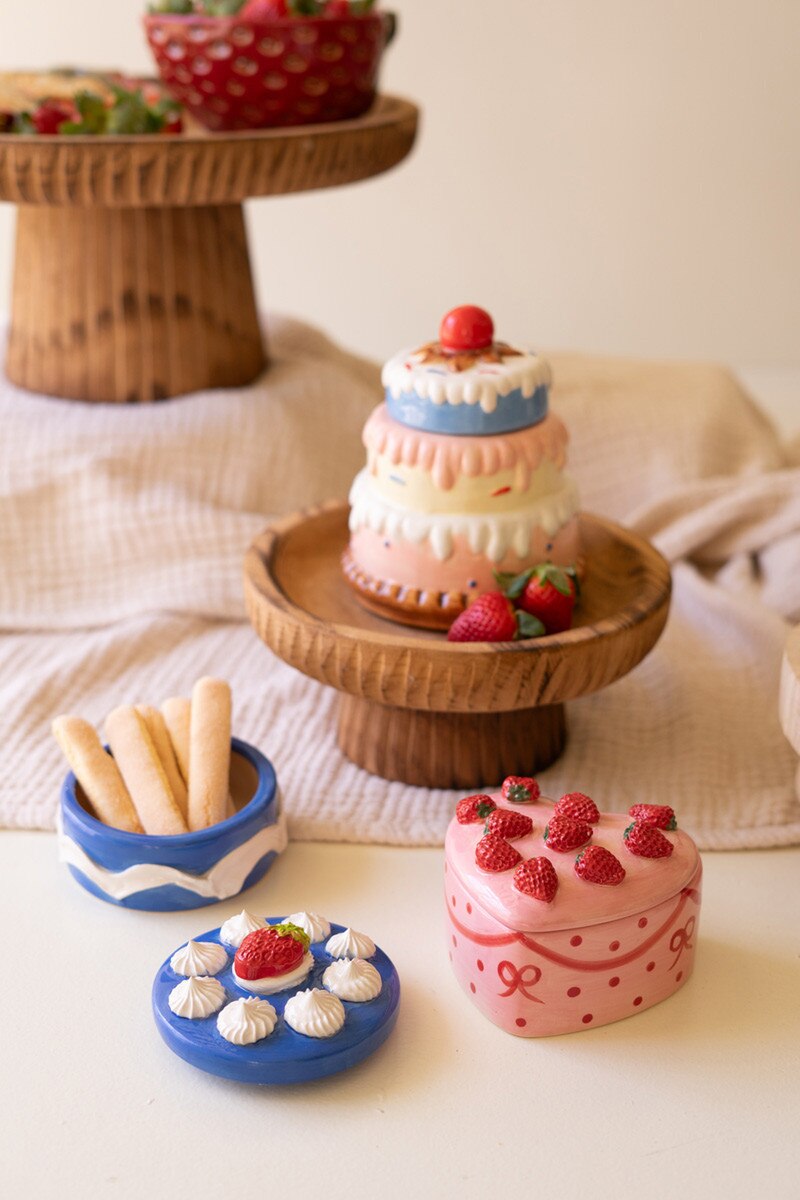 Ceramic Dessert Trinket Boxes by Rust & Cinder