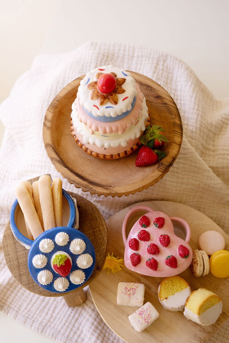 Ceramic Dessert Trinket Boxes by Rust & Cinder