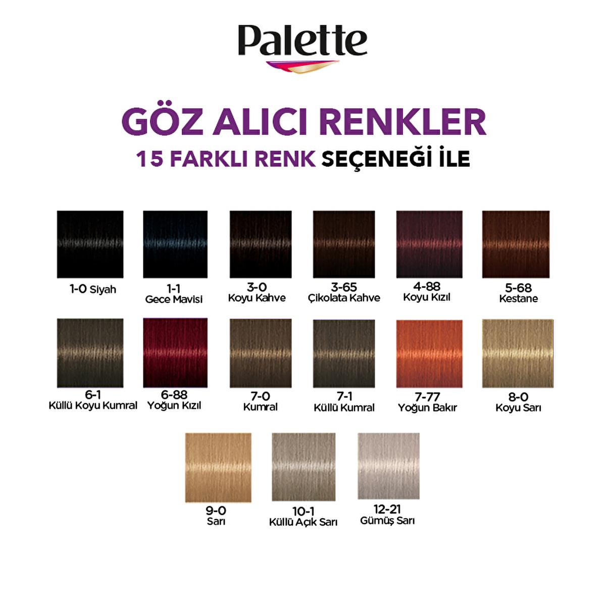Palette hair dye 3-0 Dark Brown – view 7