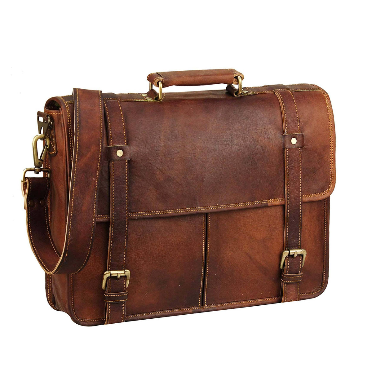 The Chicago Messenger by Classy Leather Bags