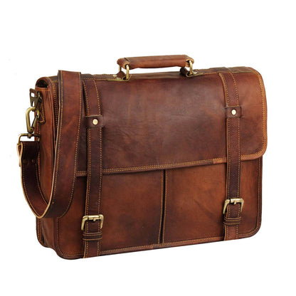 The Chicago Messenger by Classy Leather Bags