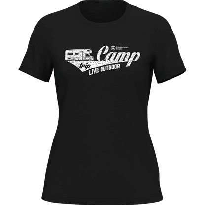 Camp Trip T-Shirt for Women by Outdoorzees