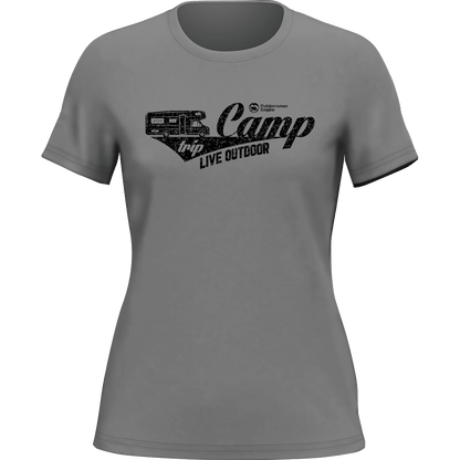 Camp Trip T-Shirt for Women by Outdoorzees