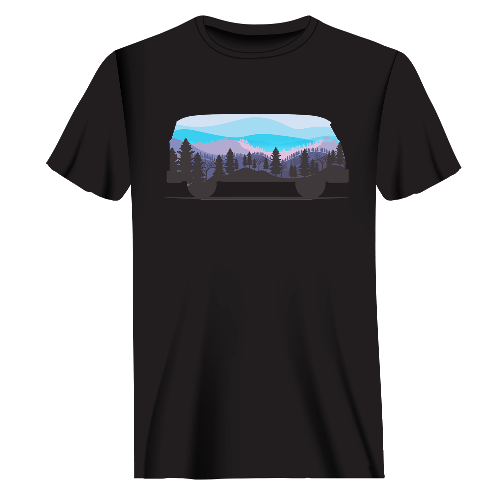 Camper Man T-Shirt by Outdoorzees