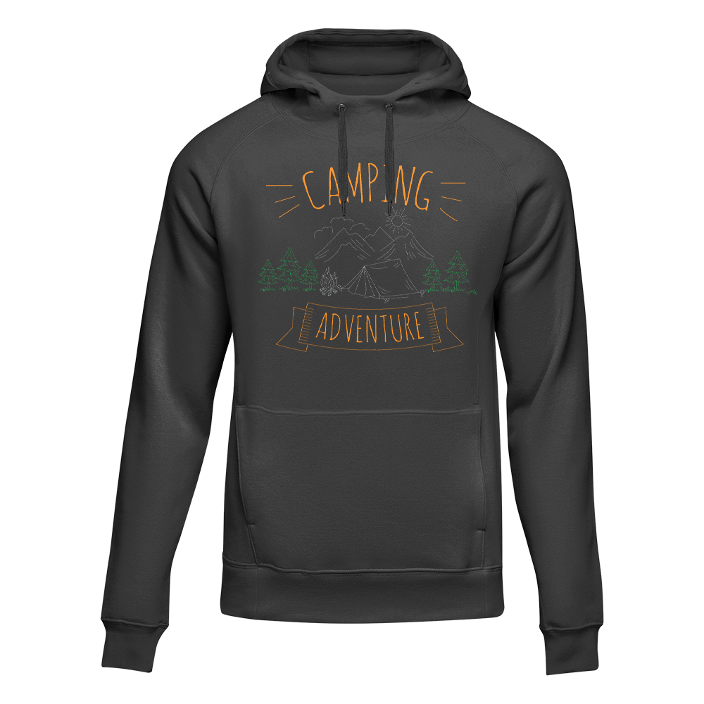 Camping Adventure Unisex Hoodie by Outdoorzees