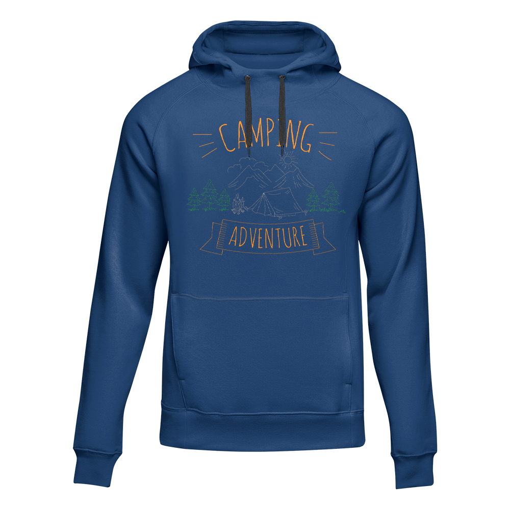 Camping Adventure Unisex Hoodie by Outdoorzees
