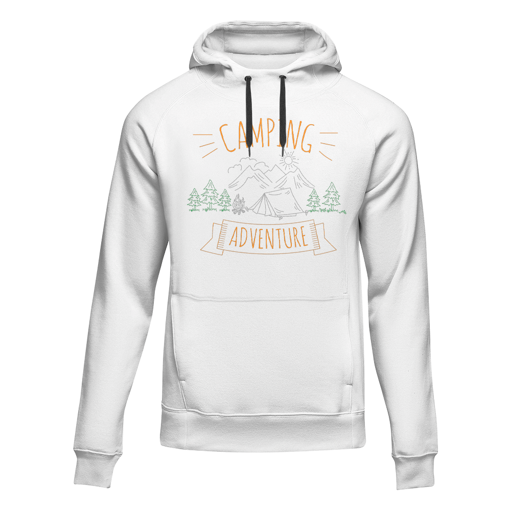 Camping Adventure Unisex Hoodie by Outdoorzees